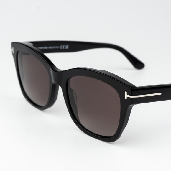 Tom Ford LAUREN-02 Women Sunglasses Gradient Burgundy Polarized Square FT0614/S - Picture 4 of 11